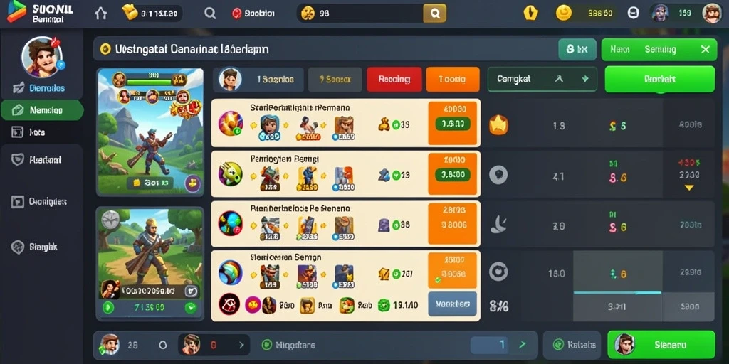 Tampilan awal GEBYAR4D yang menarik dan intuitif.
