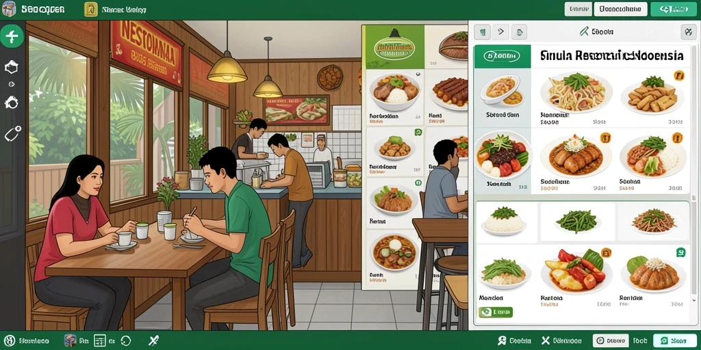 Tangkapan layar menampilkan grafik yang kaya dan detail.