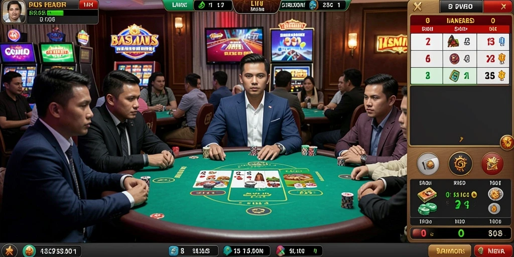 Tampilan level pertama yang menakjubkan dan penuh warna.