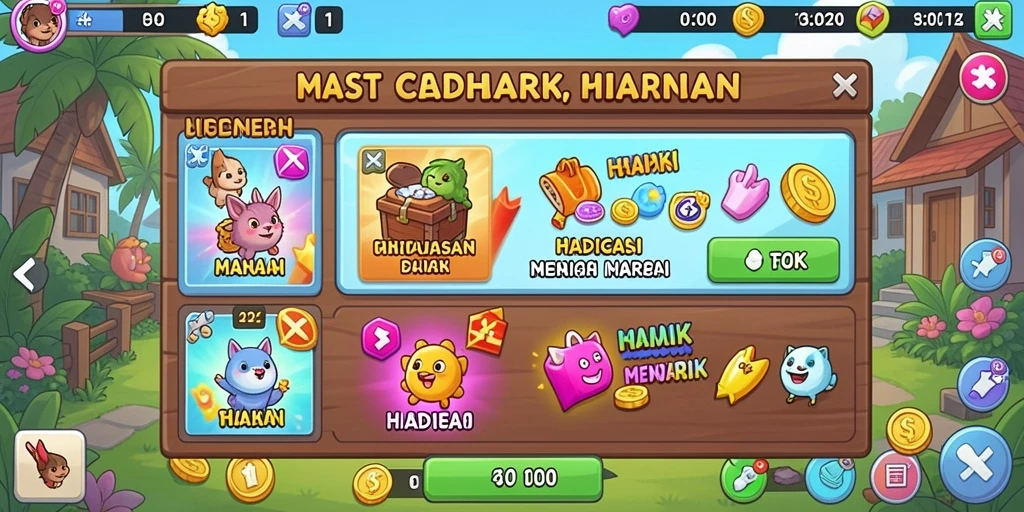 Tampilan antarmuka yang menarik dan mudah digunakan.