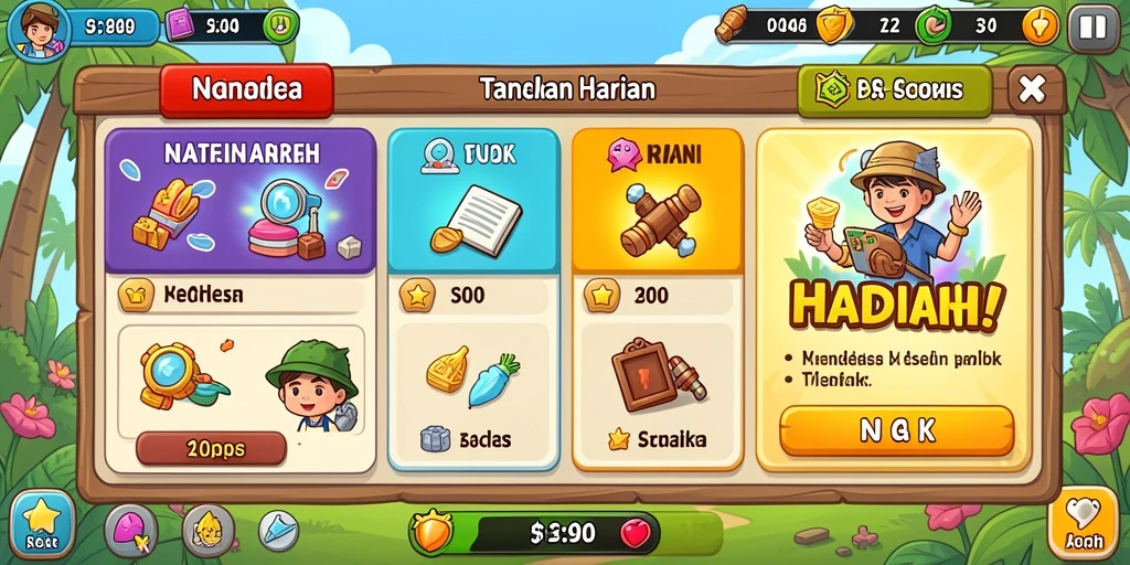 Tampilan antarmuka yang ramah pengguna.