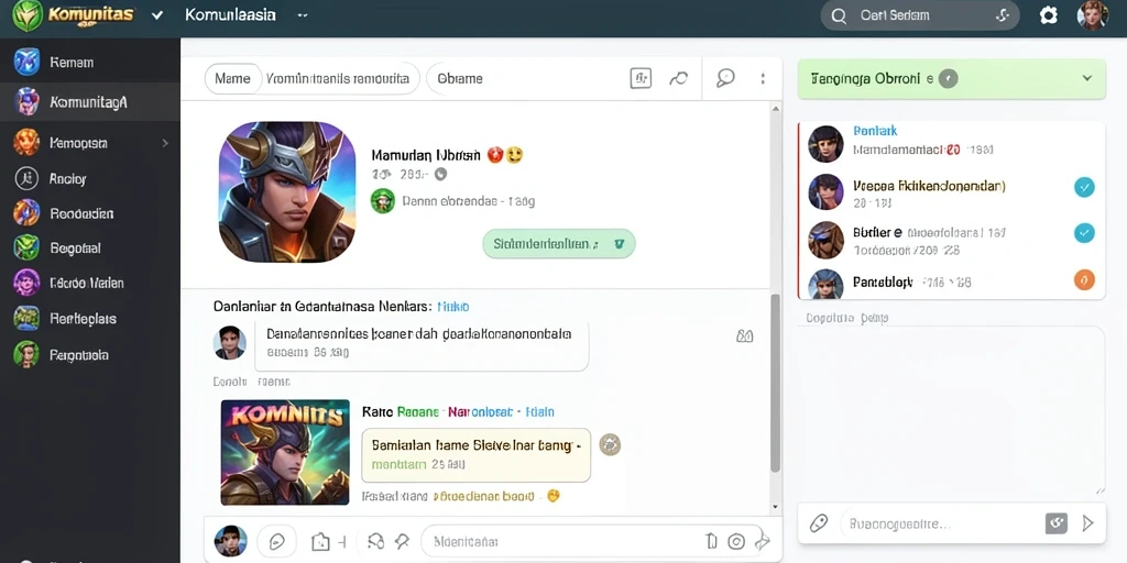 Tampilan antarmuka pengguna yang menarik dan intuitif.