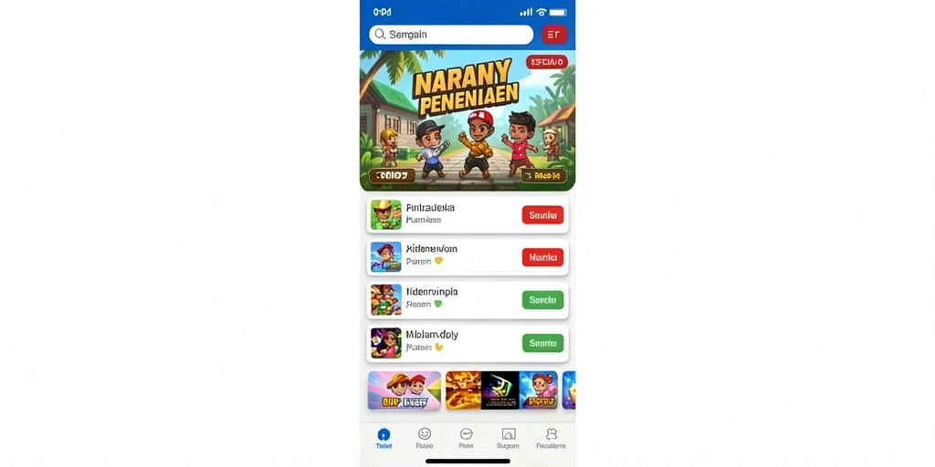Tampilan antarmuka aplikasi WINSTAR4D yang menarik.
