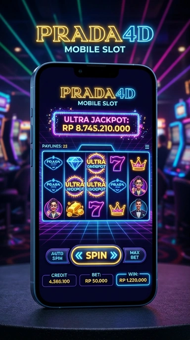 Cuplikan layar menu unduhan prada4d untuk perangkat Android